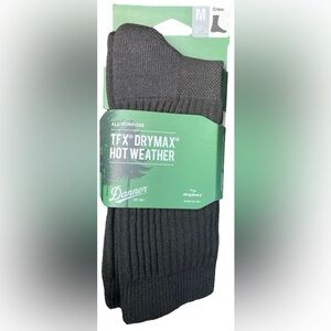 Danner All Purpose TFX Drymax Hot Weather Crew Socks Black Medium Unisex